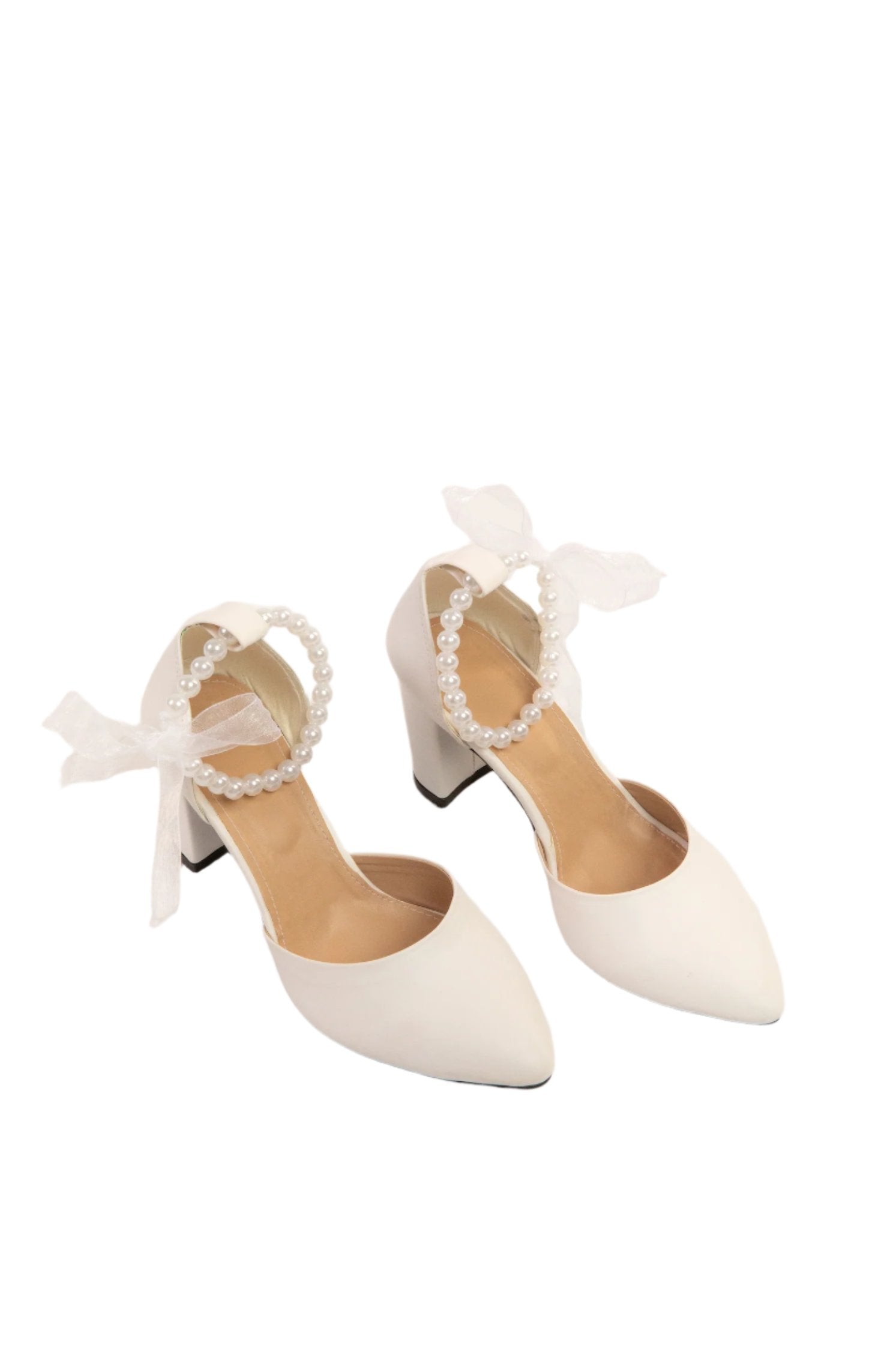 Timeless Pearl Bridal Heels