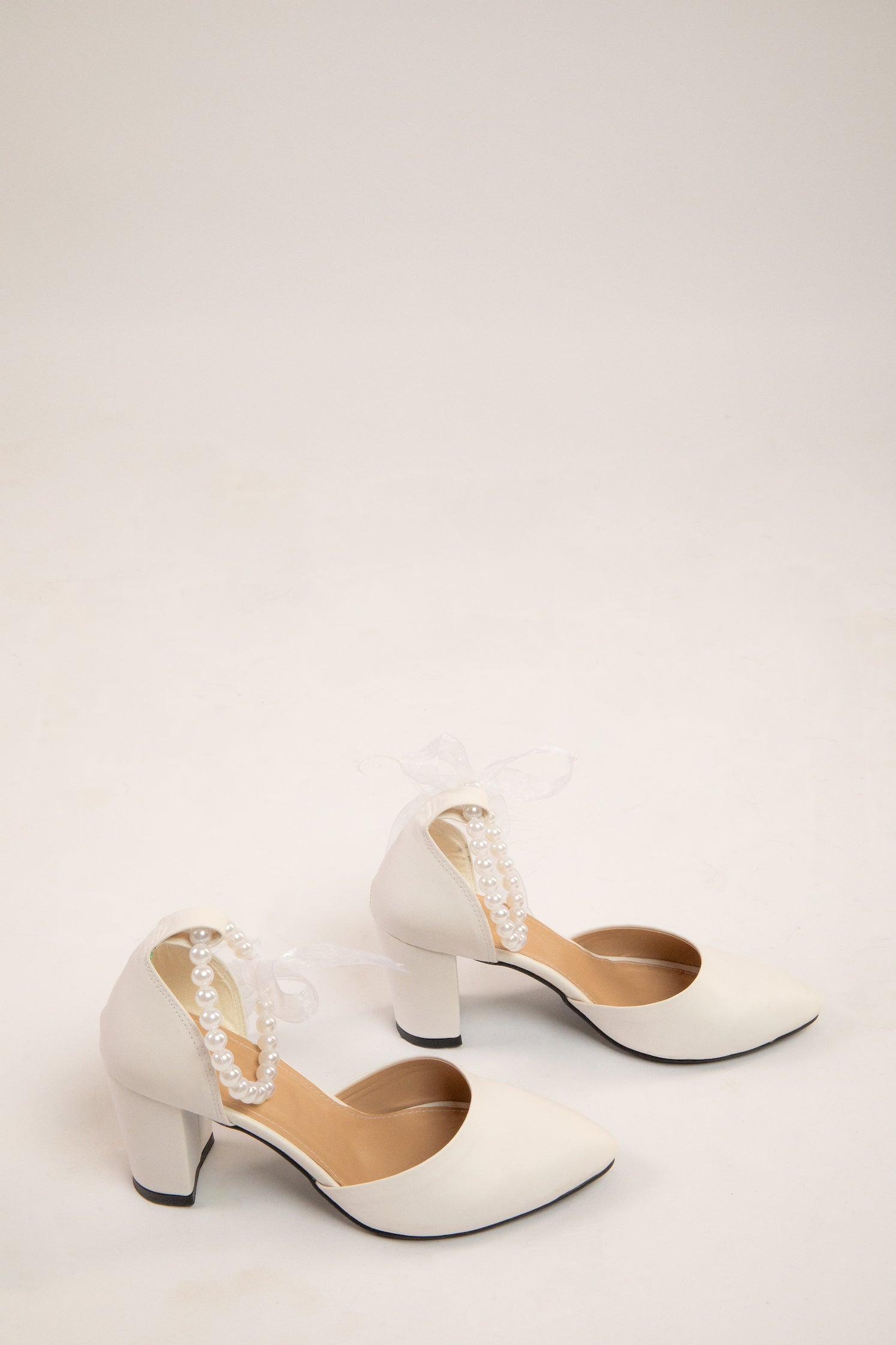 Timeless Pearl Bridal Heels