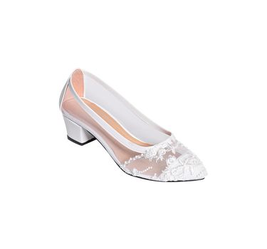 Dawn's Dewdrop Wedding Shoes