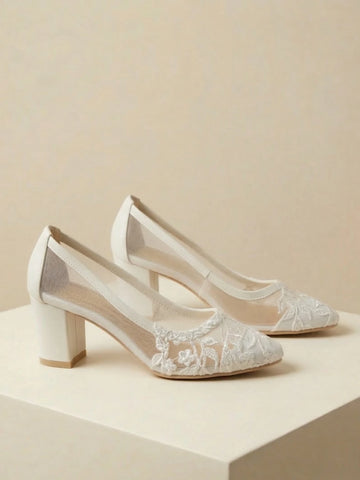 Delicate Whisper Bridal Shoe